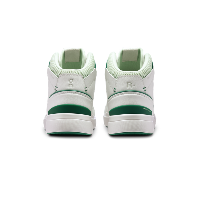 ON Running Men's THE ROGER Clubhouse Mid White | Green