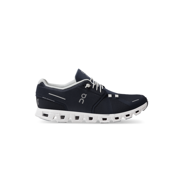 ON Running Cloud 5 Midnight | White