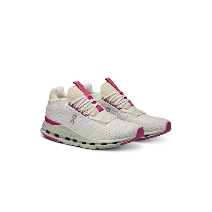 ON Running Women's Cloudnova UndyedWhite | Carnation
