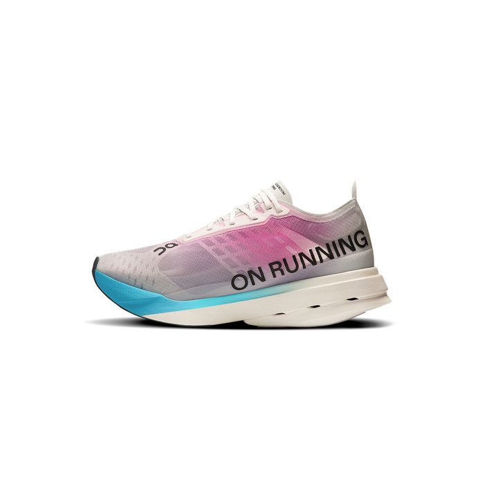 ON Running Women's Cloudboom Strike White | Horizon