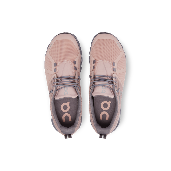 ON Running Women's Cloud 5 Waterproof Rose | Fossil