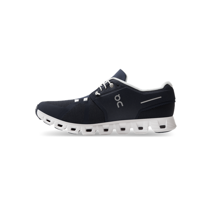 ON Running Cloud 5 Midnight | White