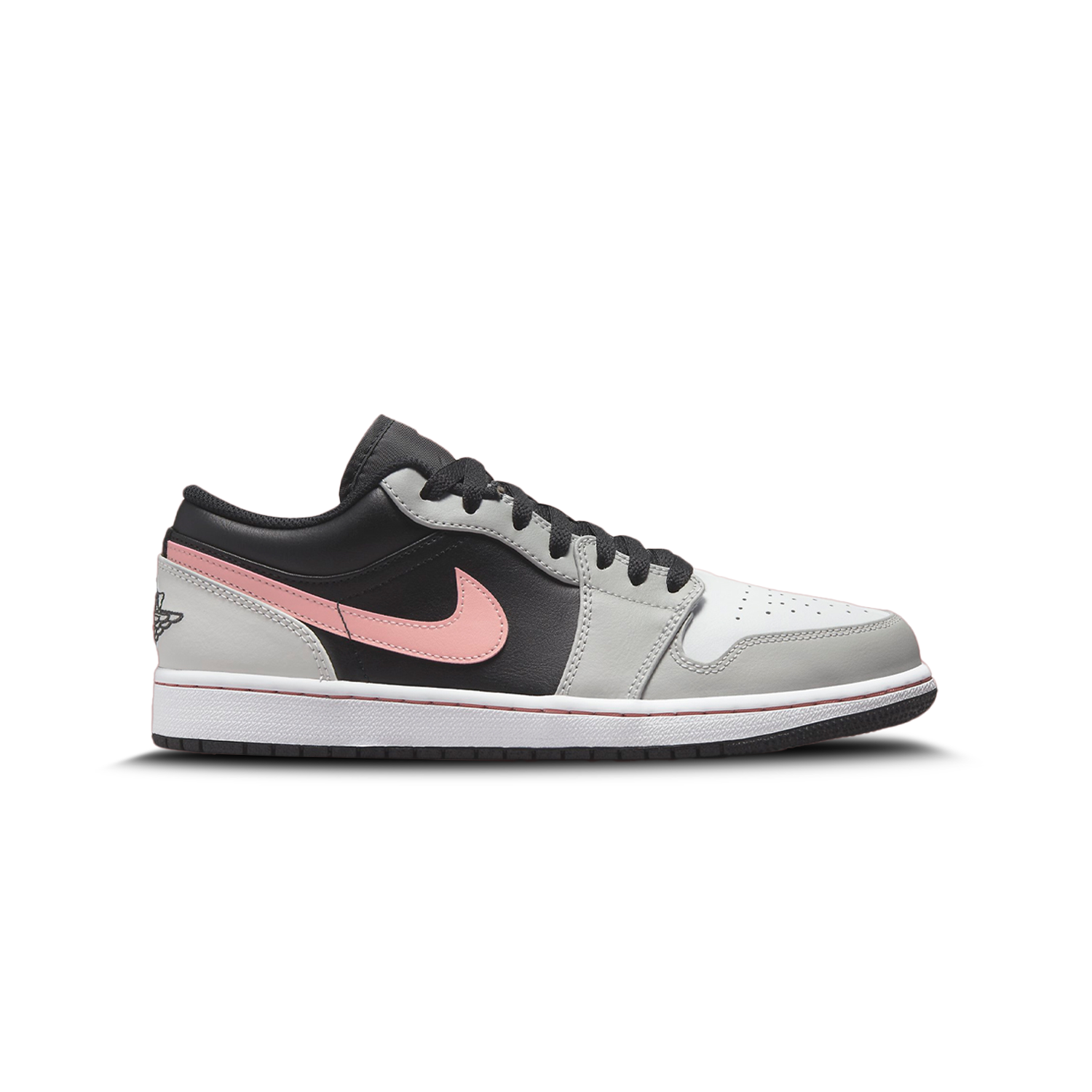 Jordan 1 Low Black Grey Pink