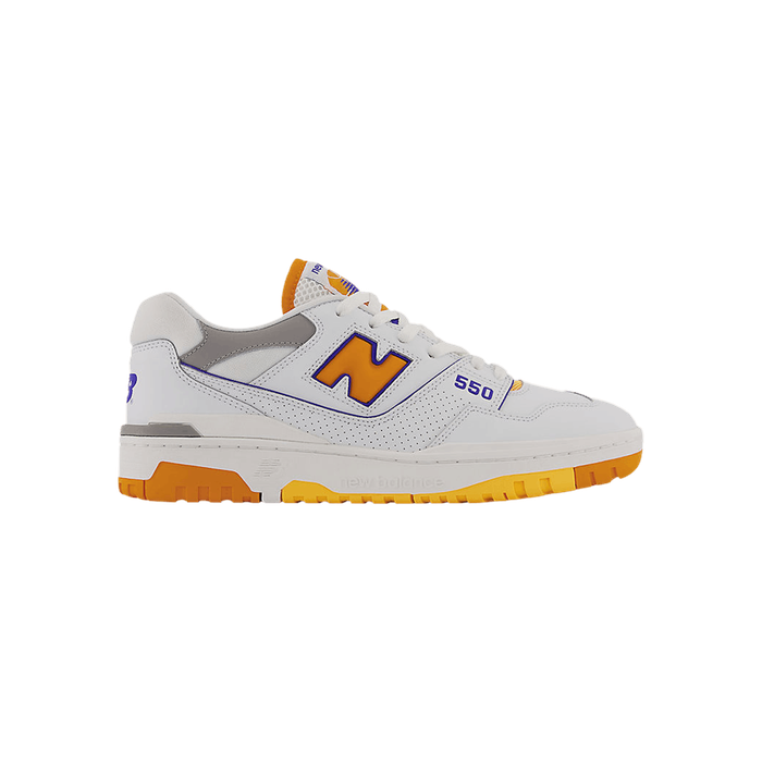 New Balance 550 2E Wide 'Lakers Pack - Vibrant Orange'