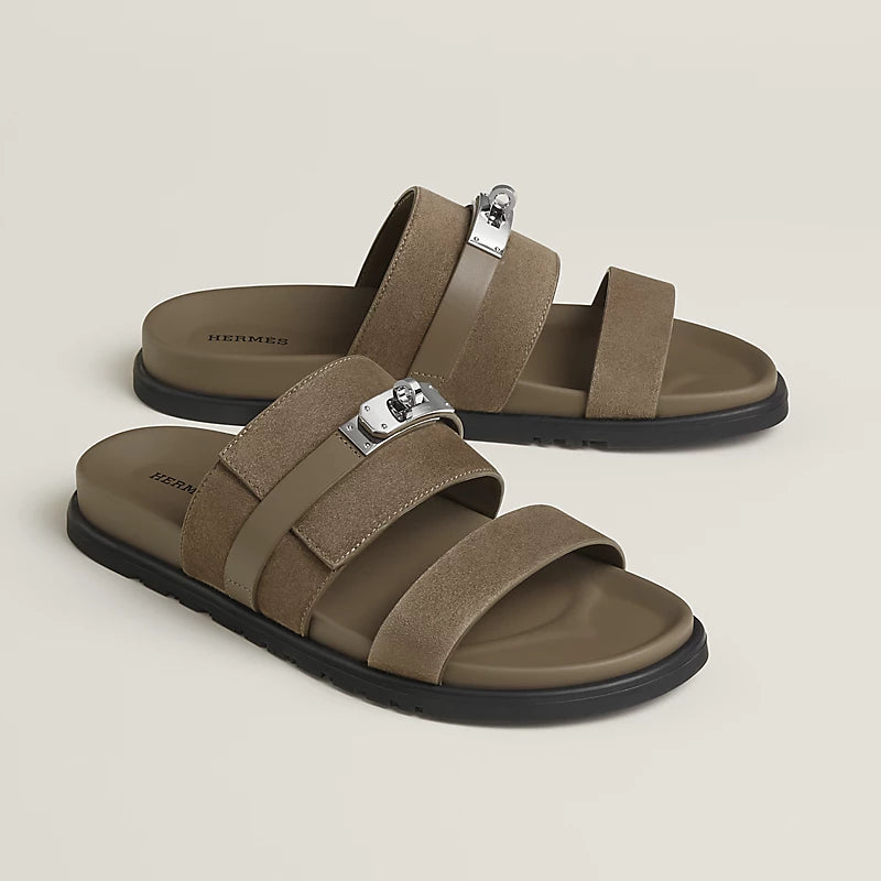Hermes Jackson Sandal Etoupe