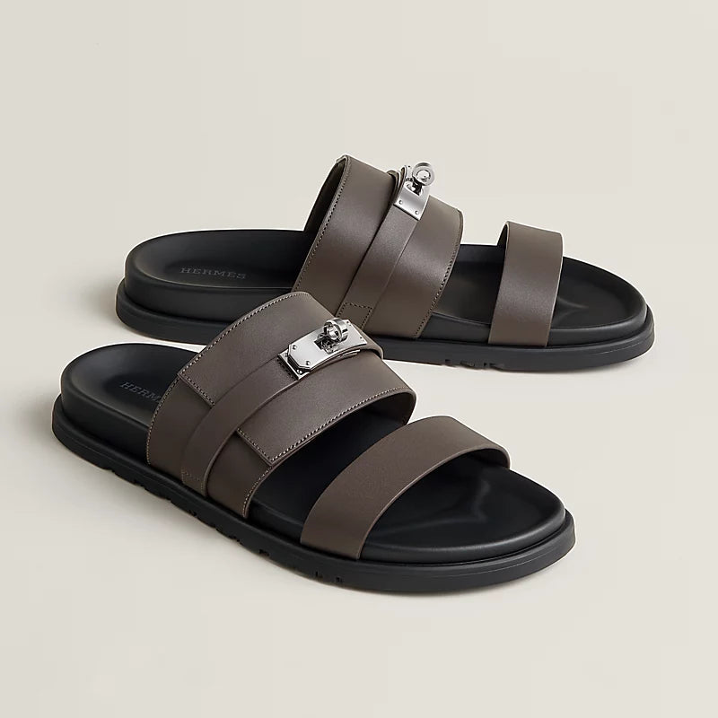 Hermes Jackson Sandal Ecorce