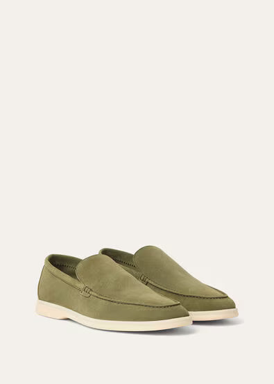 Loro Piana Summer Walk Loafer - Verde-Acqua
