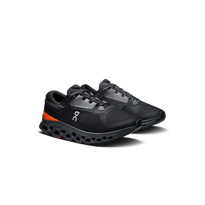 ON Running Men's Cloudstratus 3 Eclipse | Flame - Eclipse | Flame