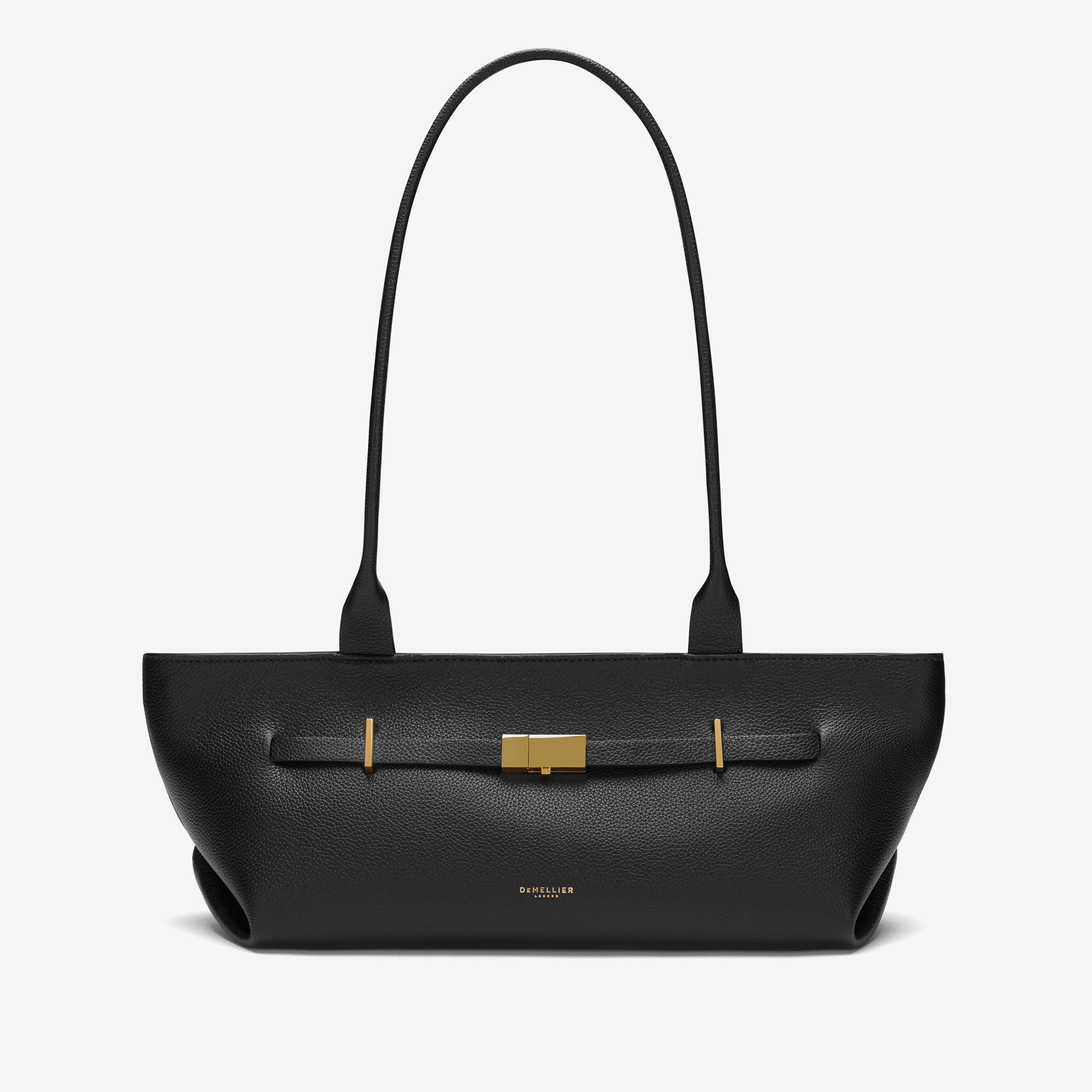 DeMellier The New York Shoulder black small grain