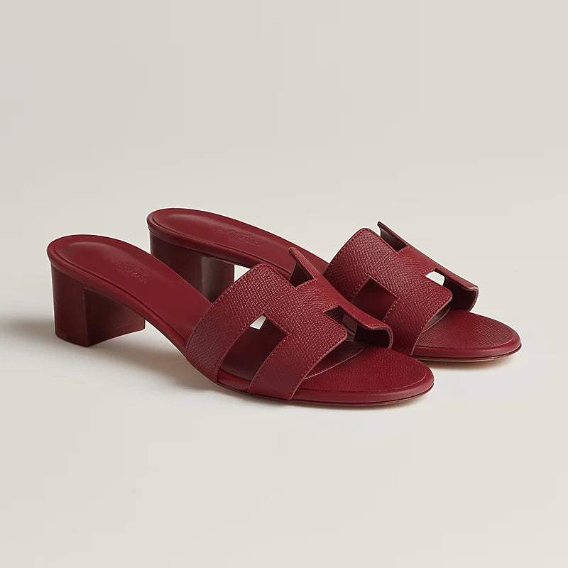 Hermes Oasis Sandal Rouge H