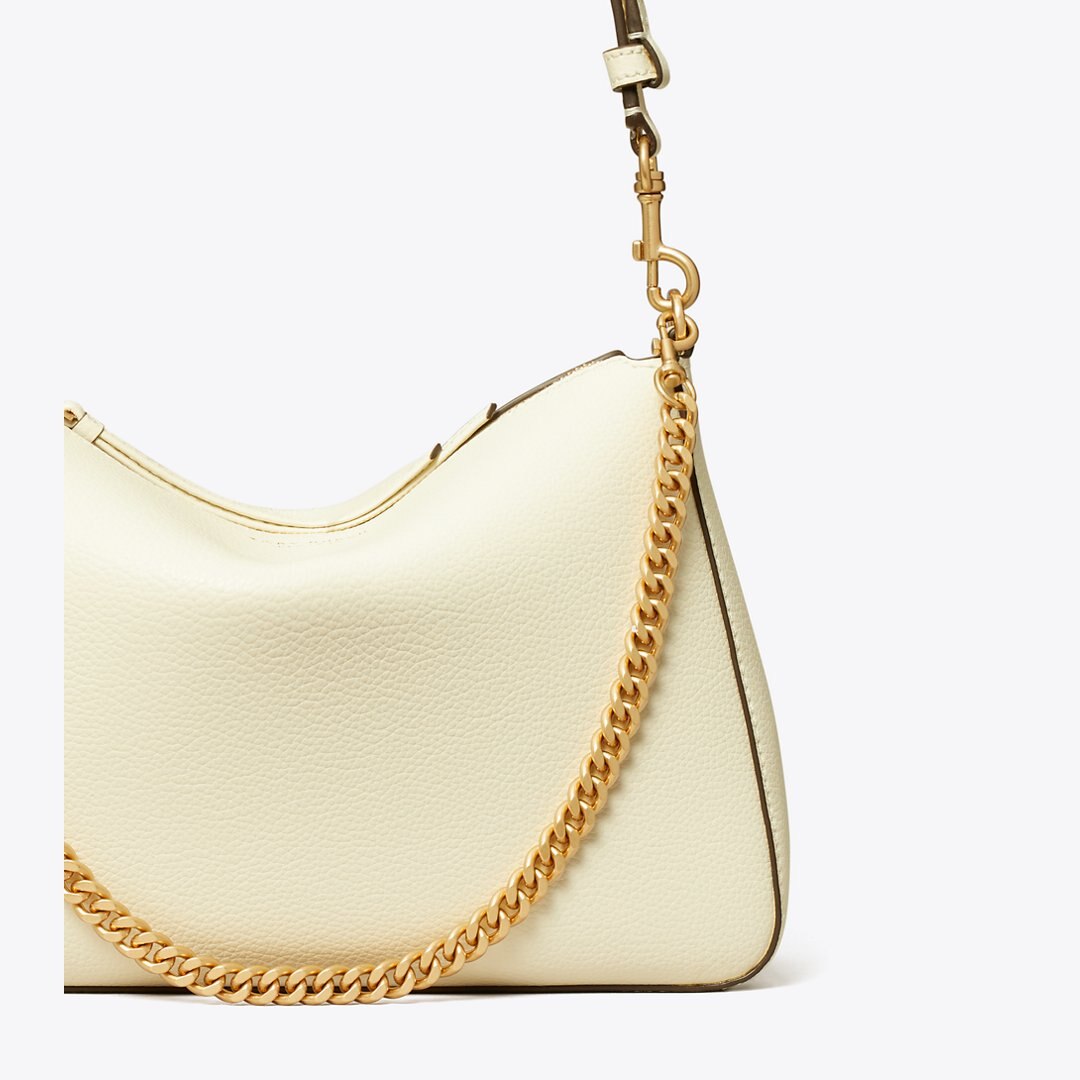 Tory Burch Perry Shoulder Bag Warm White
