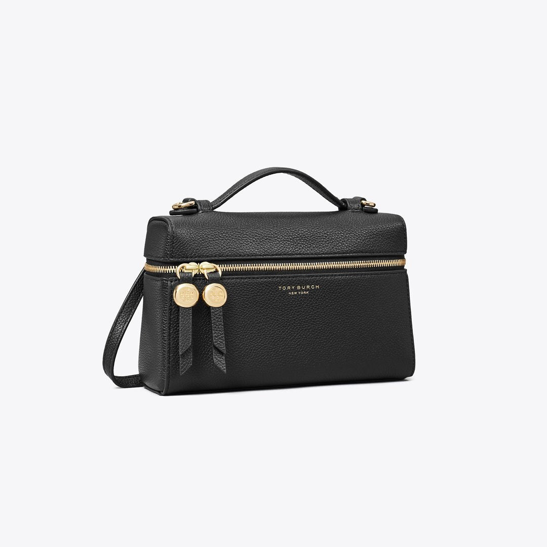 Tory Burch Slim Romy Top Handle Bag Black