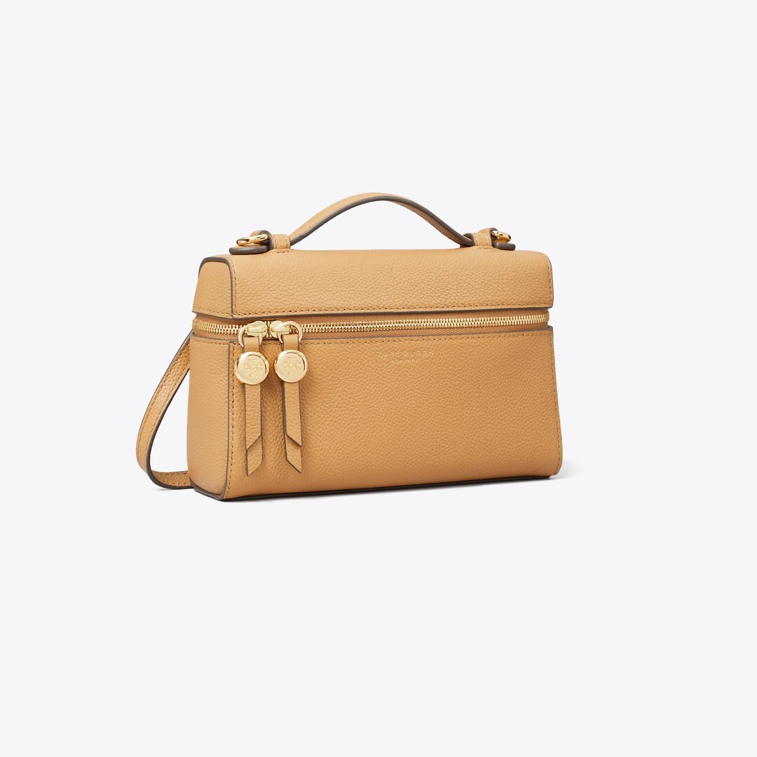 Tory Burch Slim Romy Top Handle Bag Tiramisu