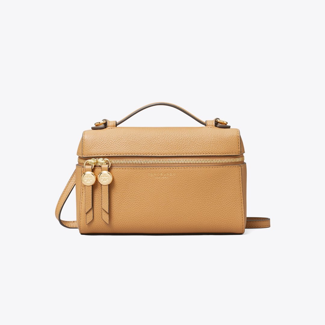 Tory Burch Slim Romy Top Handle Bag Tiramisu