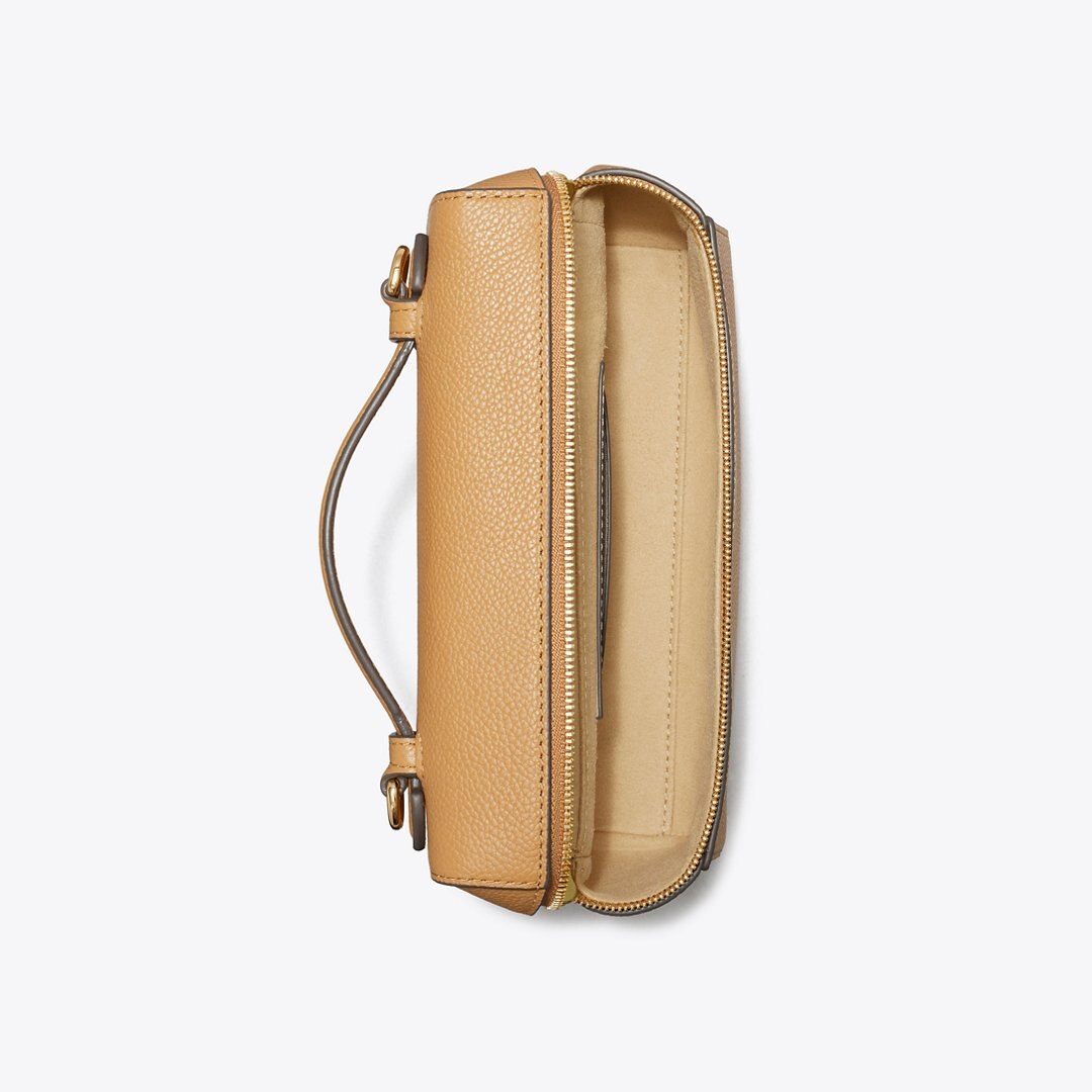 Tory Burch Slim Romy Top Handle Bag Tiramisu