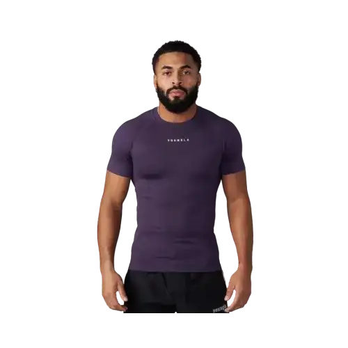 Young LA SuperVillain Compression Tees Purple