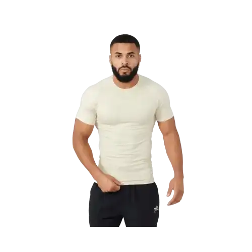 Young LA SuperVillain Compression Tees Beige
