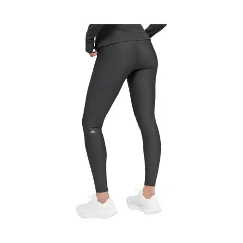 Alo Women's Airlift Winter Warm High-Waist Legging - Anthracite