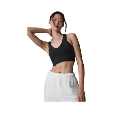 Alo Women's Airbrush Real Bra Tank - Black