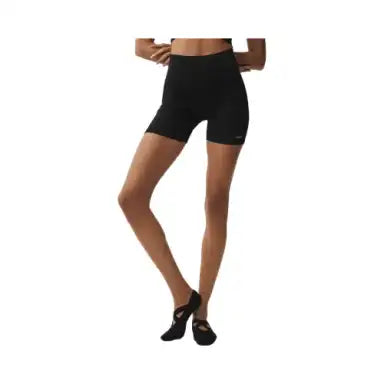 Alo Women's 5" Seamless Ribbed Favorite Short - Black