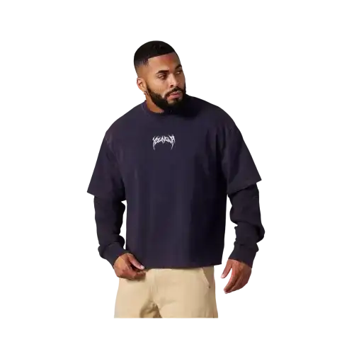 YoungLA Shadow Twofer Long Sleeves Purple Wash