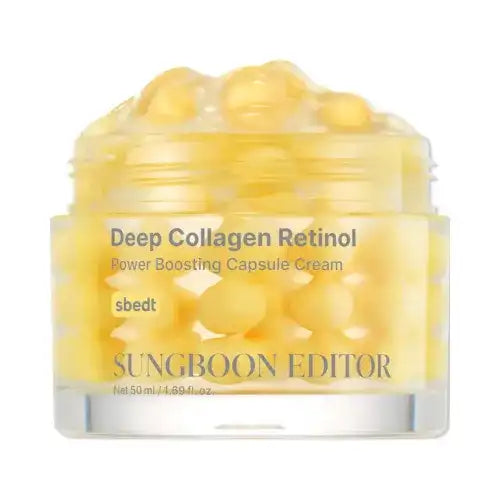 SUNGBOON EDITOR Deep Collagen Retinol Power Boosting Spicule Capsule Cream