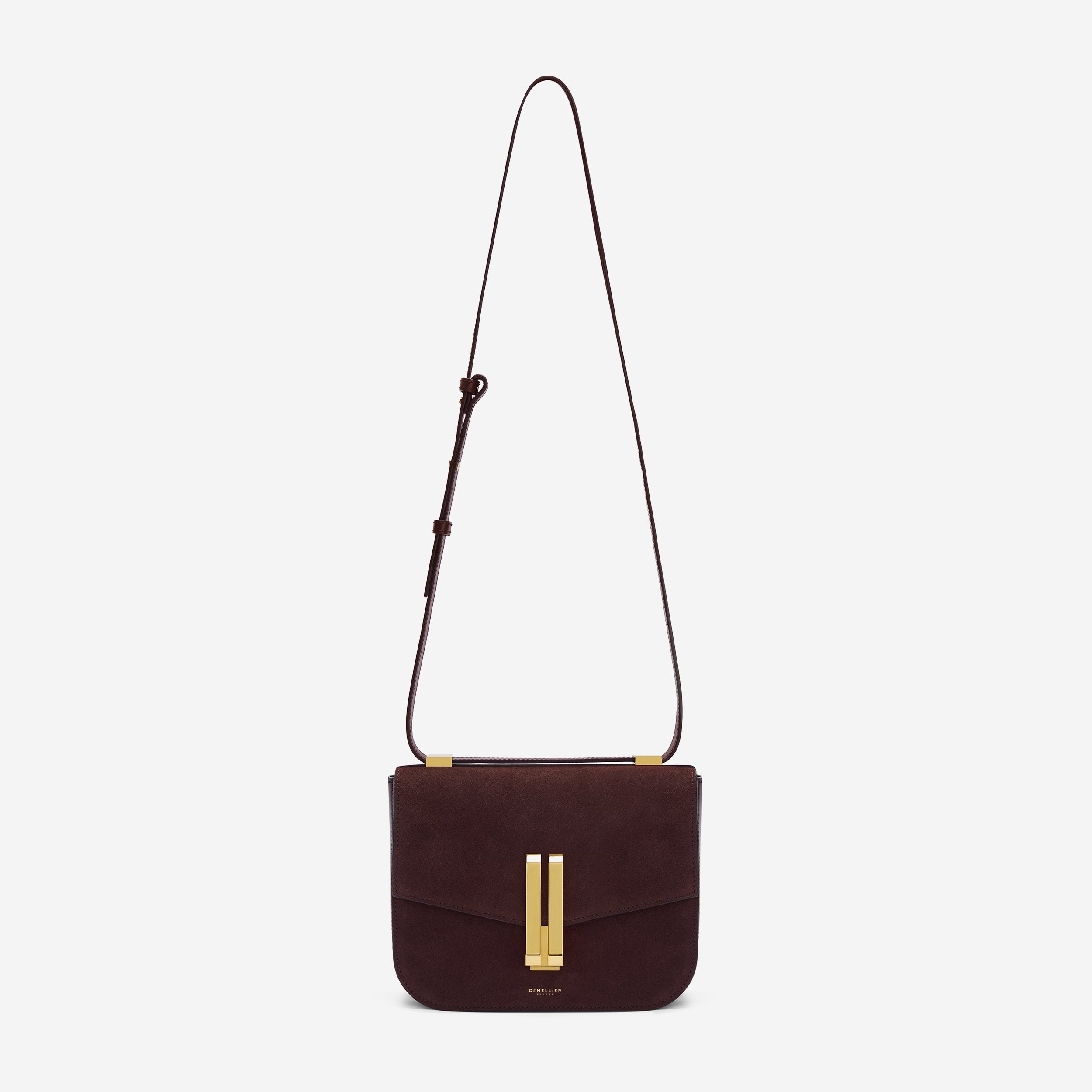 DeMellier The Vancouver burgundy suede & burgundy smooth