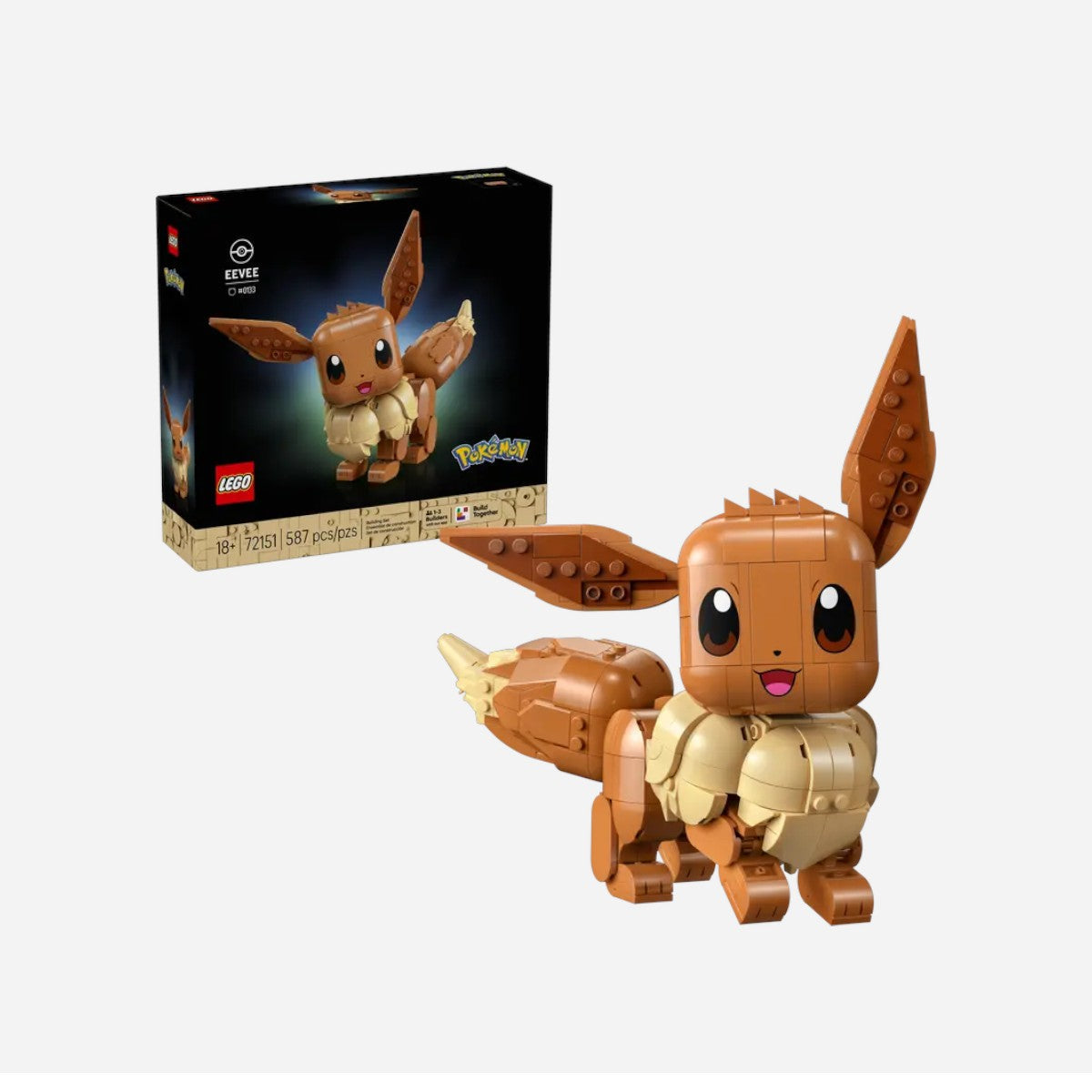 LEGO X Pokemon Eevee Set #72151