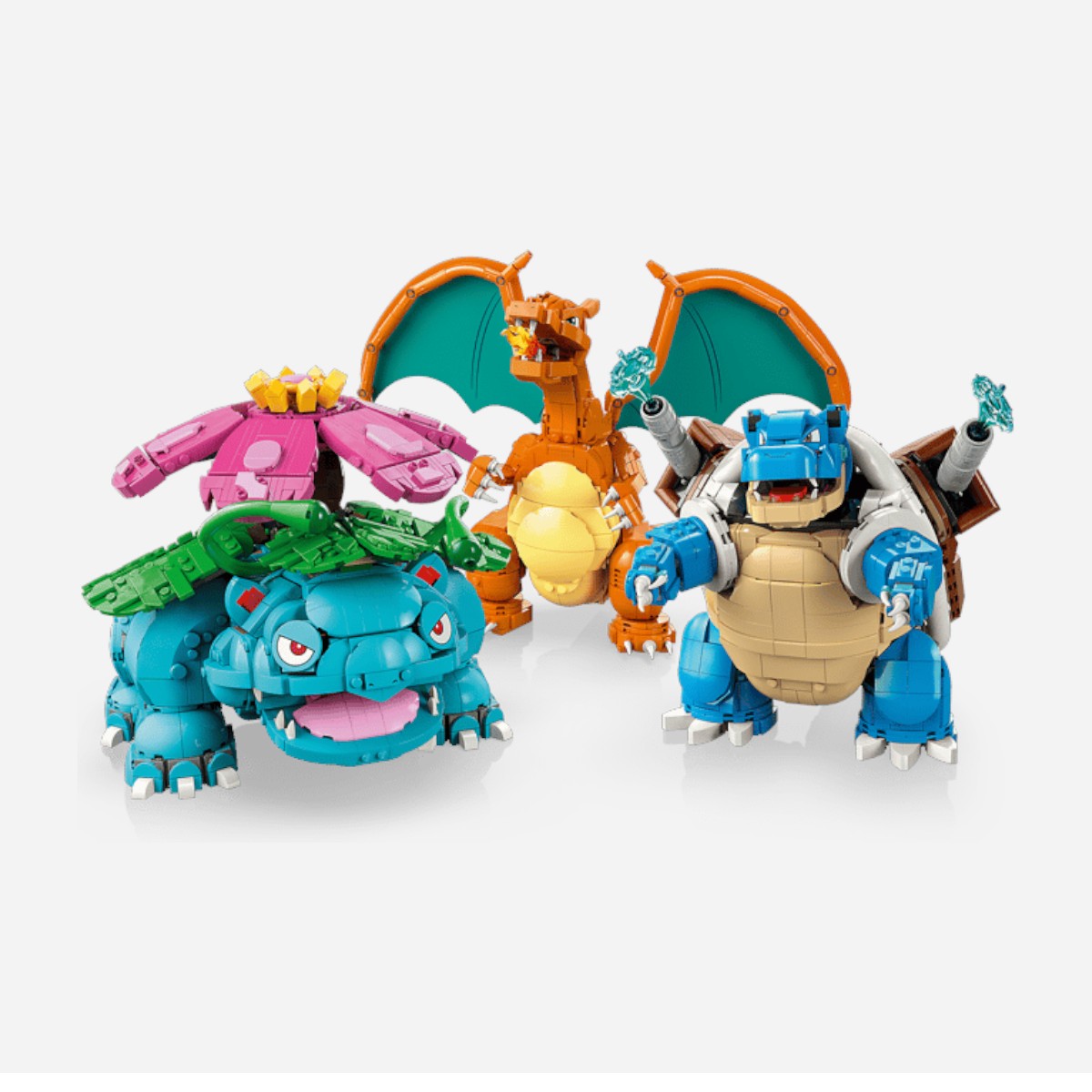 LEGO X Pokemon Venusaur, Charizard and Blastoise Set #72153