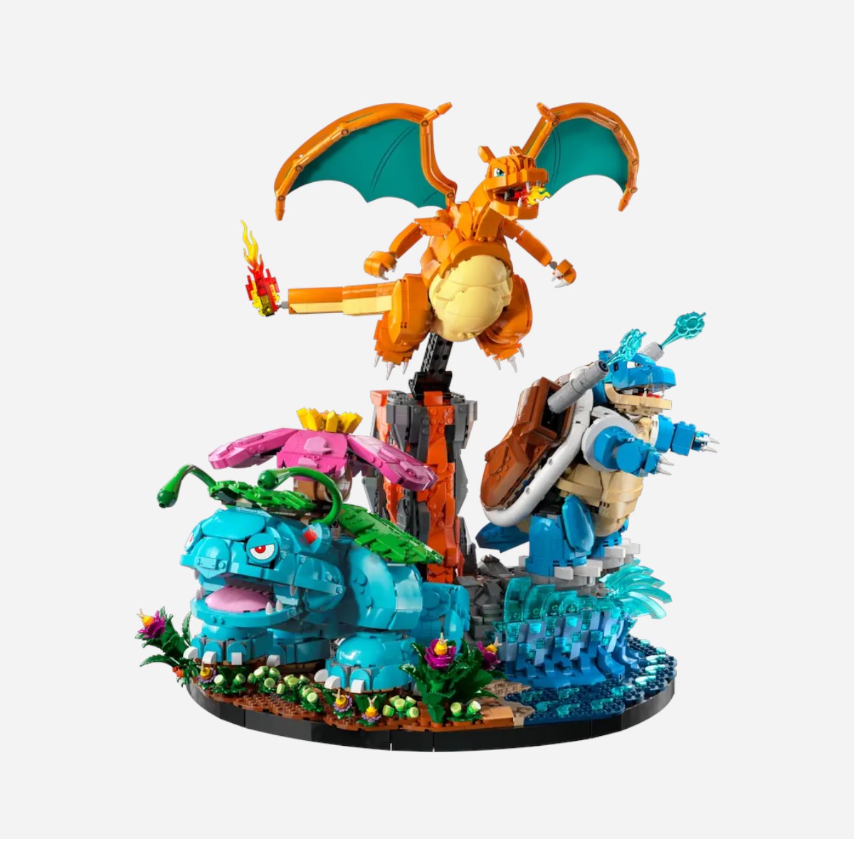 LEGO X Pokemon Venusaur, Charizard and Blastoise Set #72153