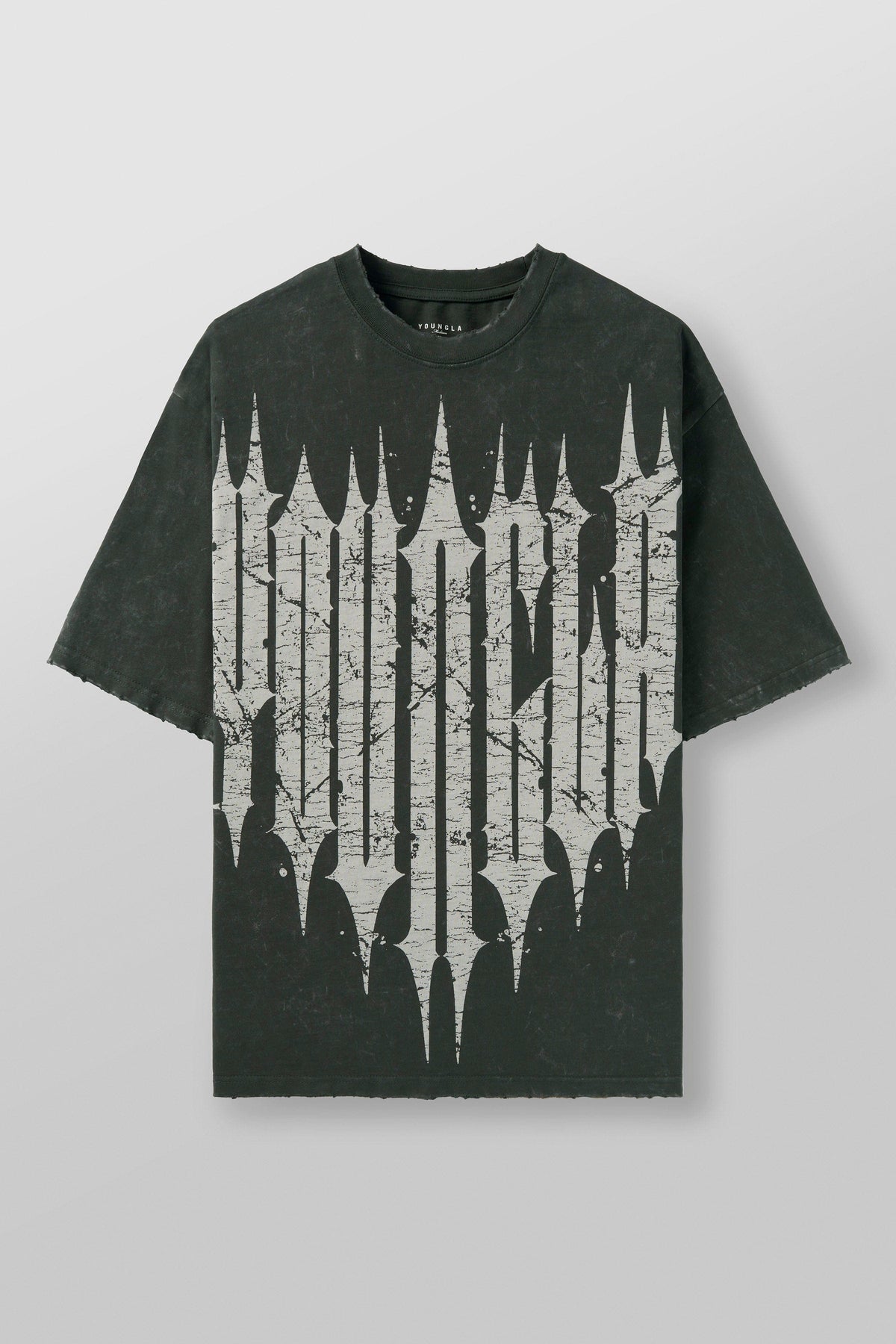 YOUNG LA 4156 - Revenge Tees Dark Green Wash - Unmatched Kicks - YOUNG LA