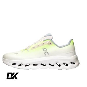 Cloud Tilt Lime Ivory On Running-2