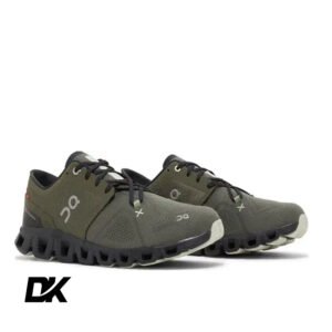 Cloud X 3 Olive Reseda On Running-2