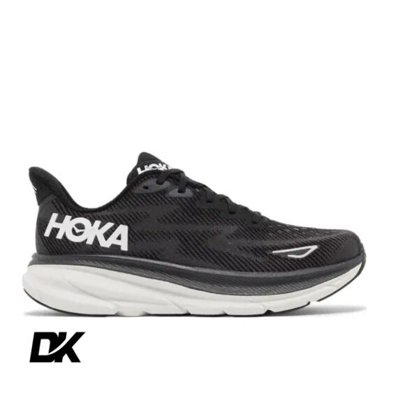 Hoka Clifton 9 Black White