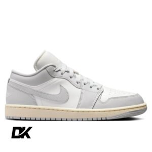 Jordan 1 Low Coconut Milk Neutral Grey (W)-2