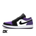 Jordan 1 Low Court Purple