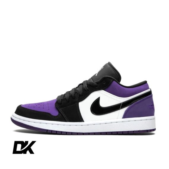 Jordan 1 Low Court Purple