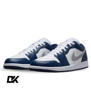 Jordan 1 Low Wolf Grey Midnight Navy-2
