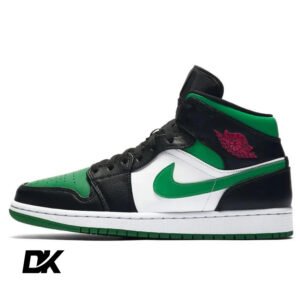 Jordan 1 Mid Green Toe