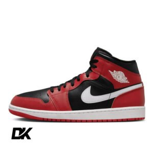 Jordan 1 Mid Gym Red Black White (2024)