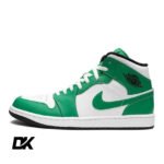 Jordan 1 Mid Lucky Green