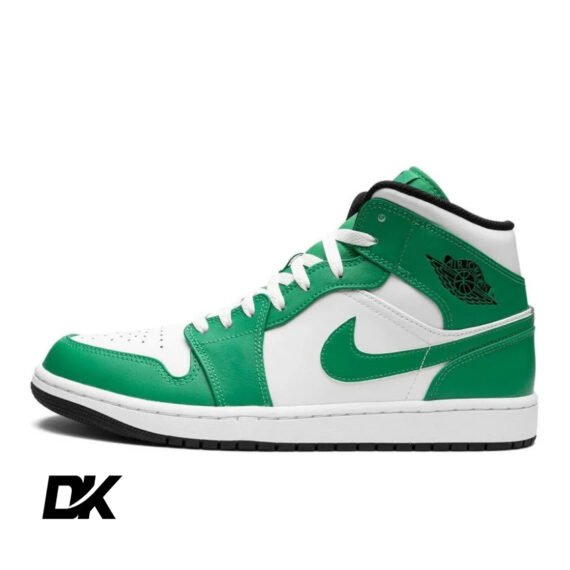 Jordan 1 Mid Lucky Green