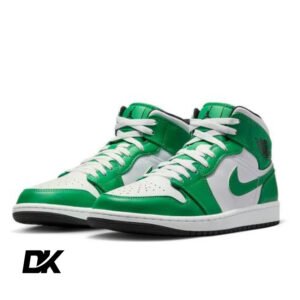 Jordan 1 Mid Lucky Green-new-1