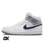 Jordan 1 Mid Paris White