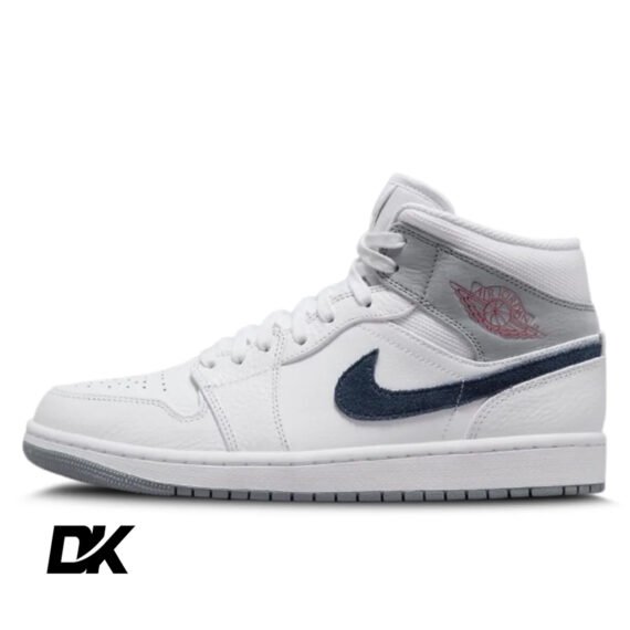 Jordan 1 Mid Paris White