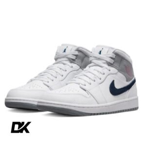 Jordan 1 Mid Paris White-2