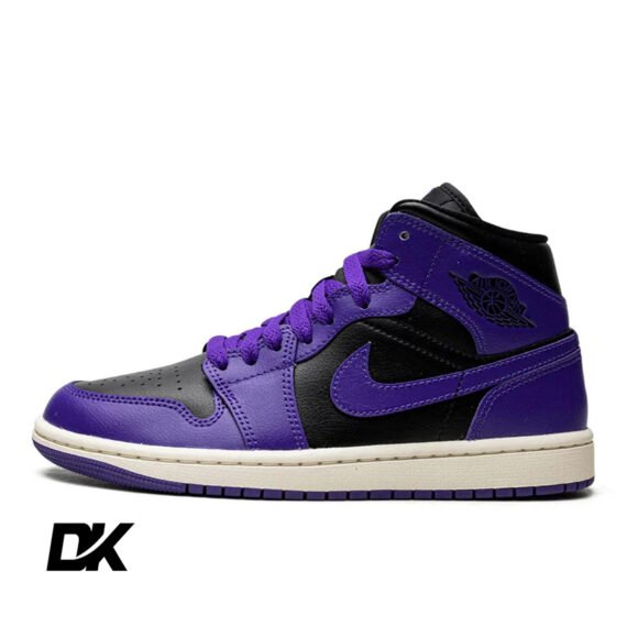 Jordan 1 Mid Purple Black (W)