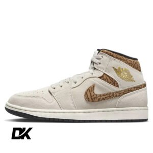 Jordan 1 Mid SE Brown Elephant