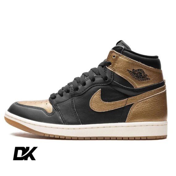 Jordan 1 Retro High OG Black Metallic Gold
