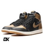 Jordan 1 Retro High OG Black Metallic Gold